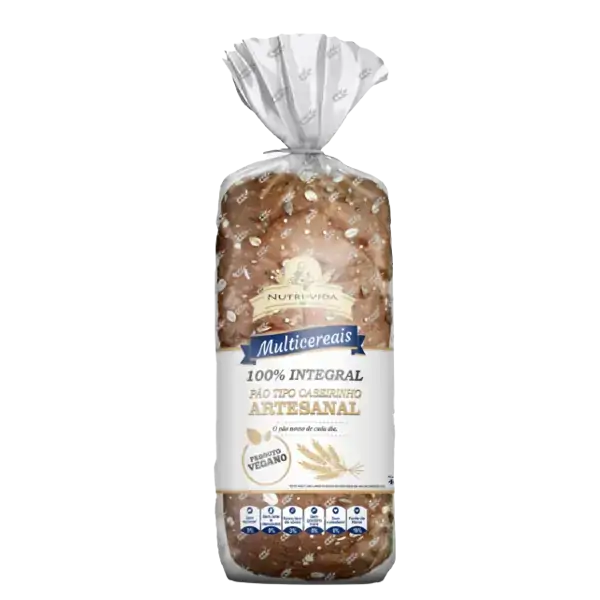 Pao 100 Integral Multi Cereais Nutrivida
