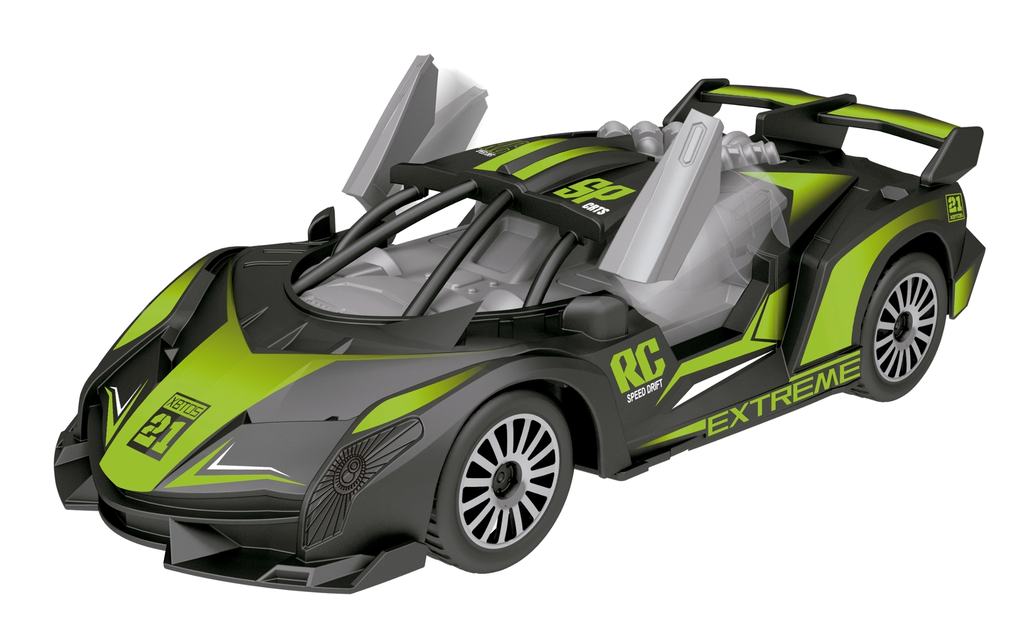 Carro Racing Club Controle Remoto 3f Zp01289 Big Universo