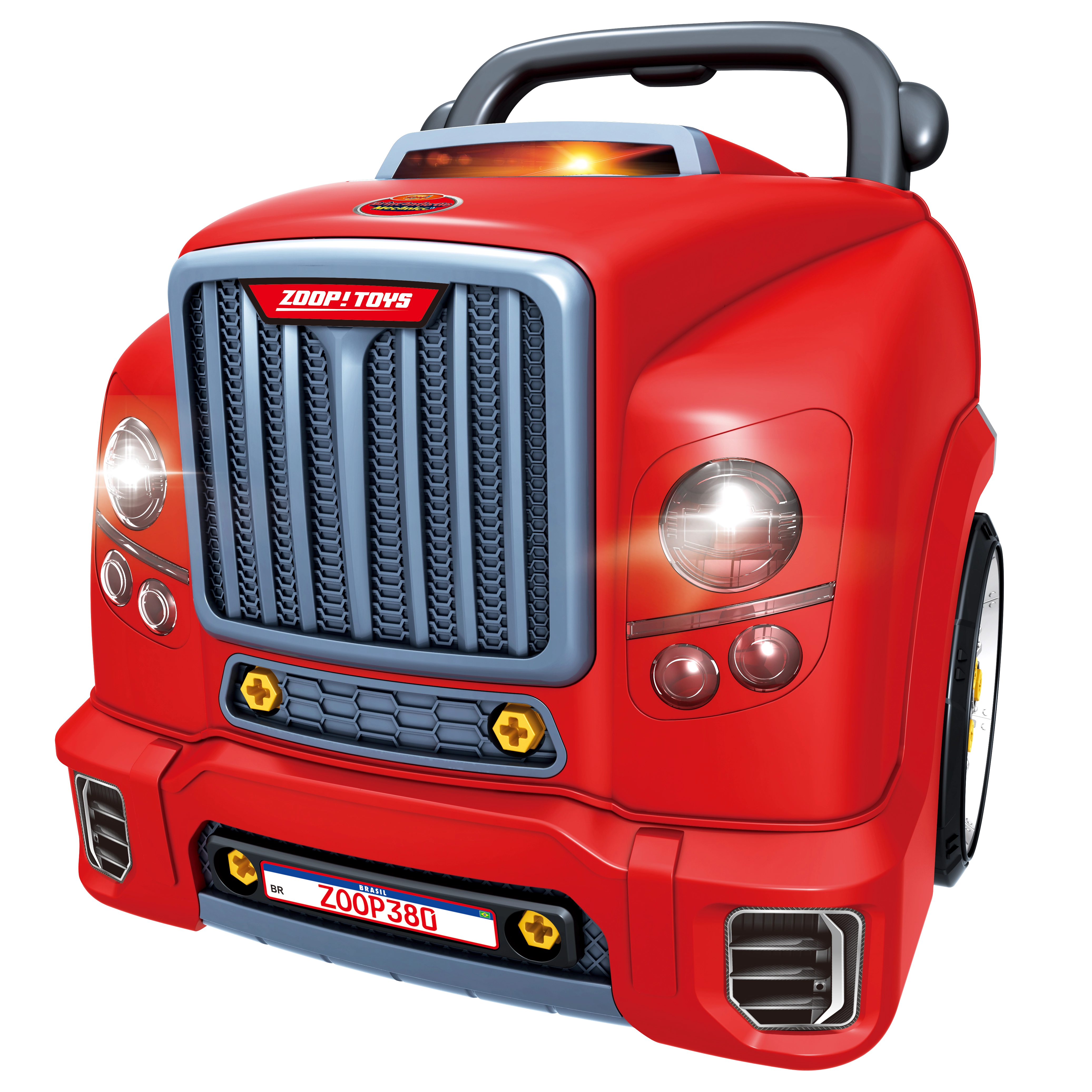 Carro Brincando Mecanico Zp01394 Big Universo