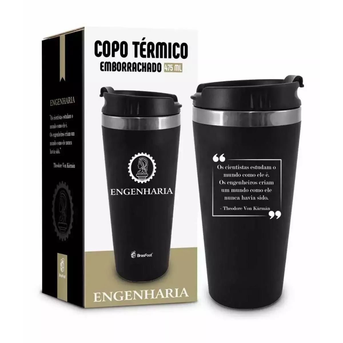 COPO TERMICO EMBORRACHADO CURSOS ENGENHARIA BRASFOOT
