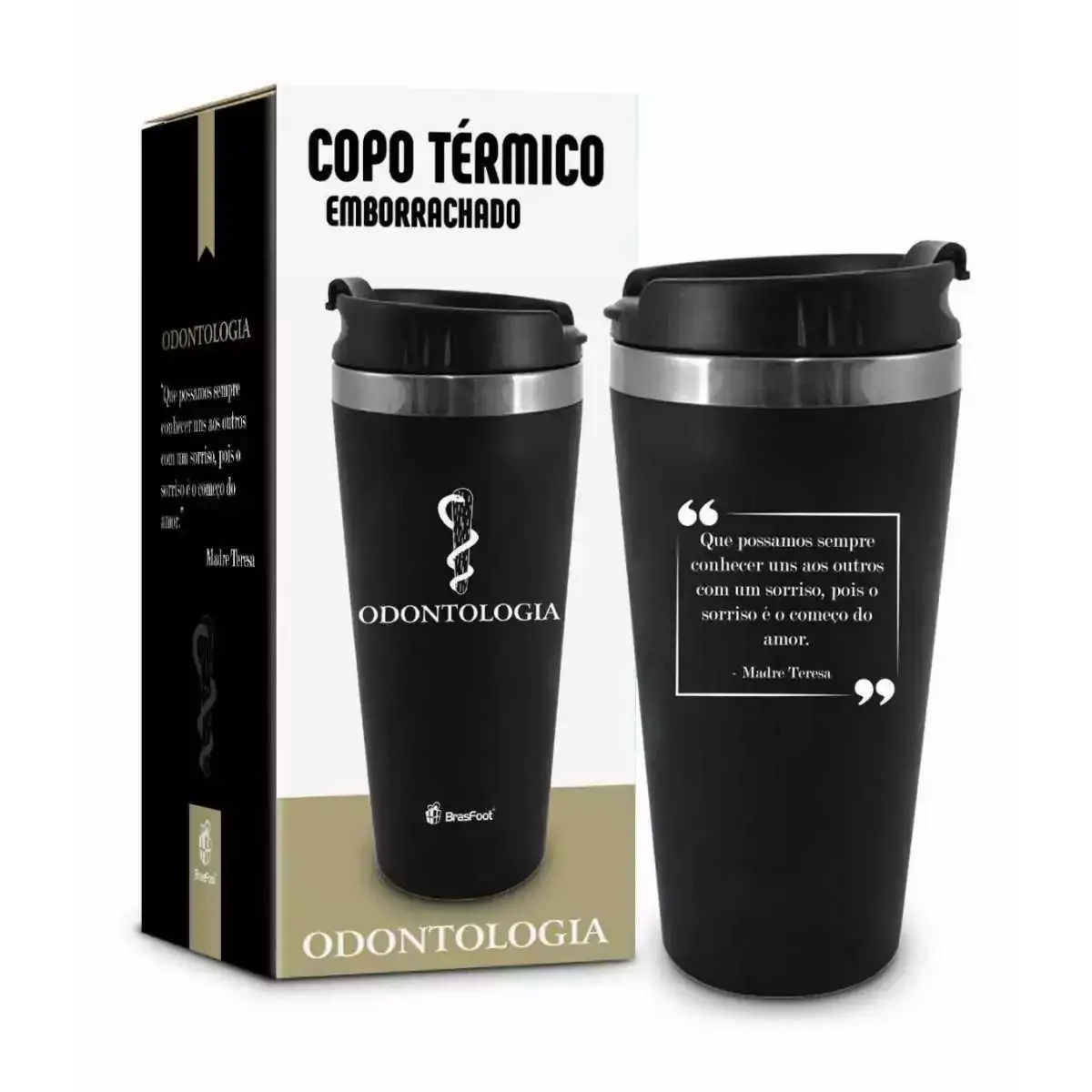 COPO TERMICO EMBORRACHADO CURSOS ODONTOLOGIA BRASFOOT
