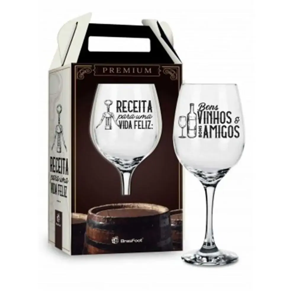 Taca Vinho Brasfoot 2un Receita Vida