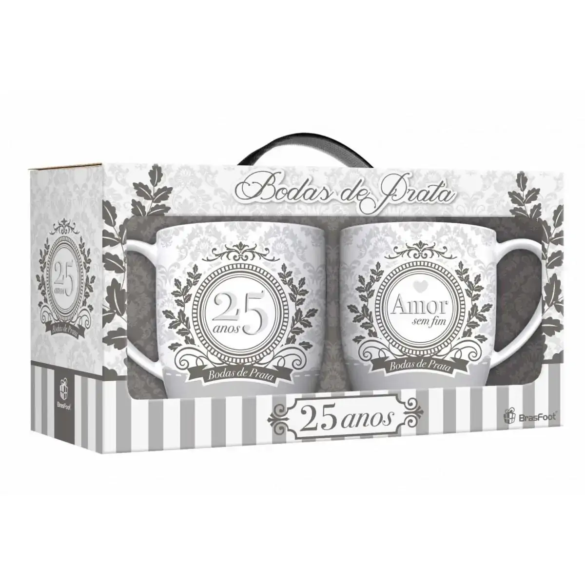Caneca Urban C/2un Bodas De Prata