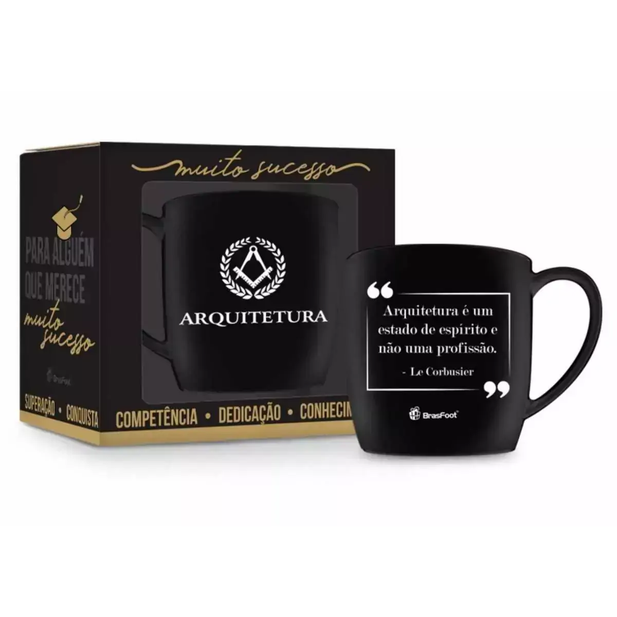 CANECA PORCELANA URBAN CURSOS ARQUITETURA BRASFOOT