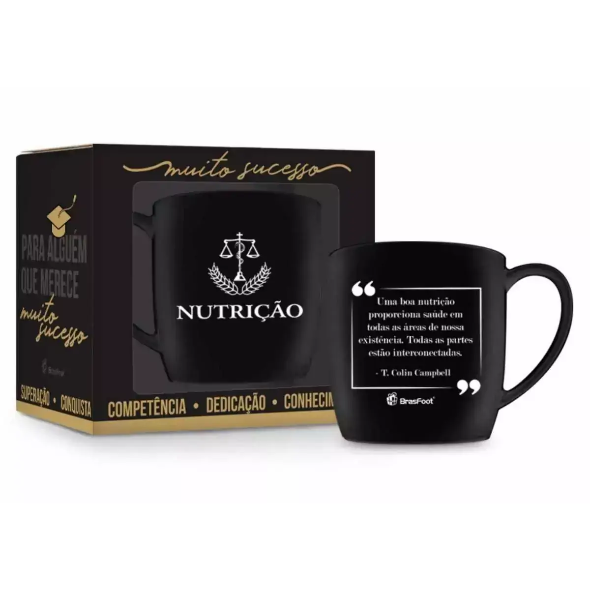 CANECA PORCELANA URBAN CURSOS NUTRICAO BRASFOOT