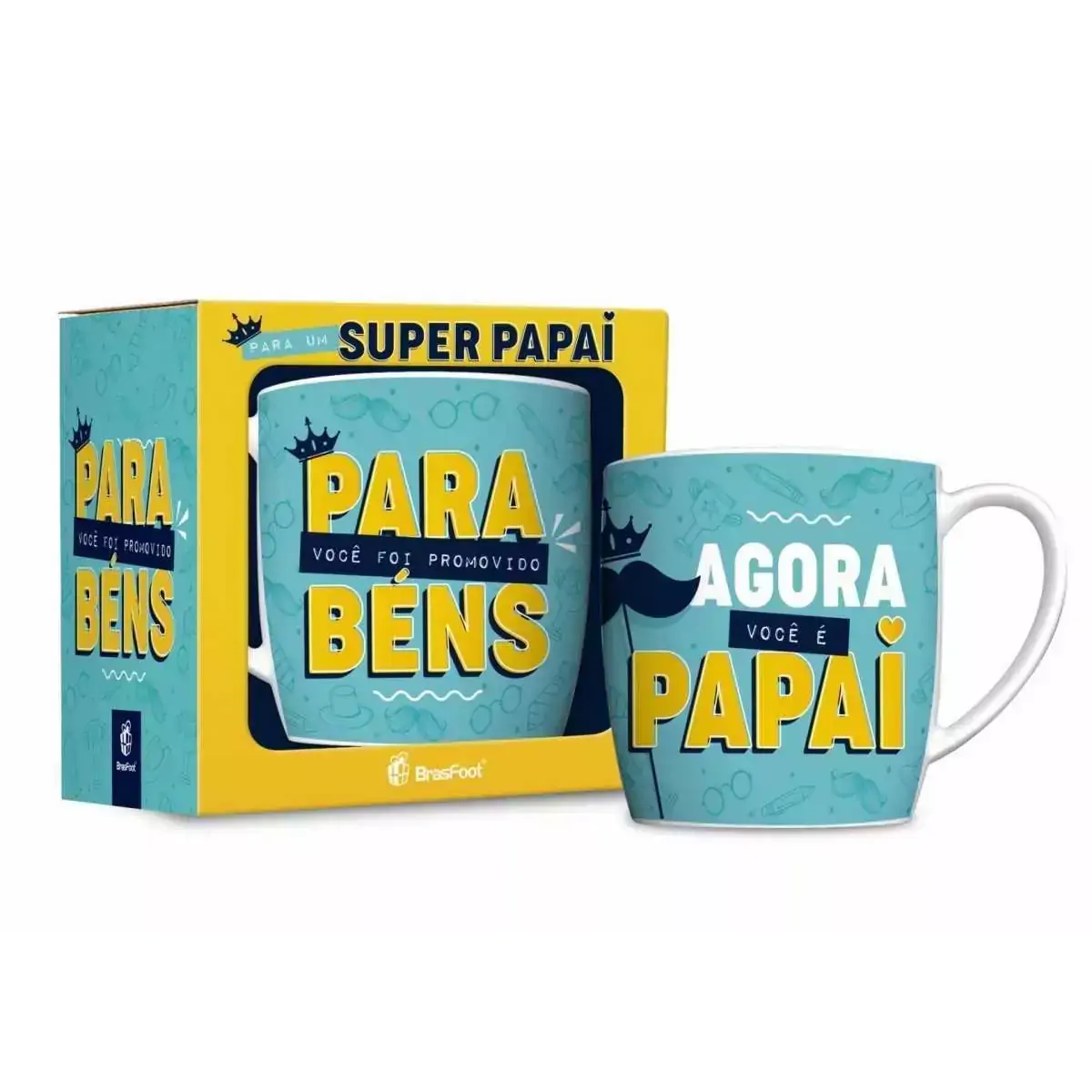 CANECA PORCELANA URBAN PROMOVIDO A PAPAI BRASFOOT