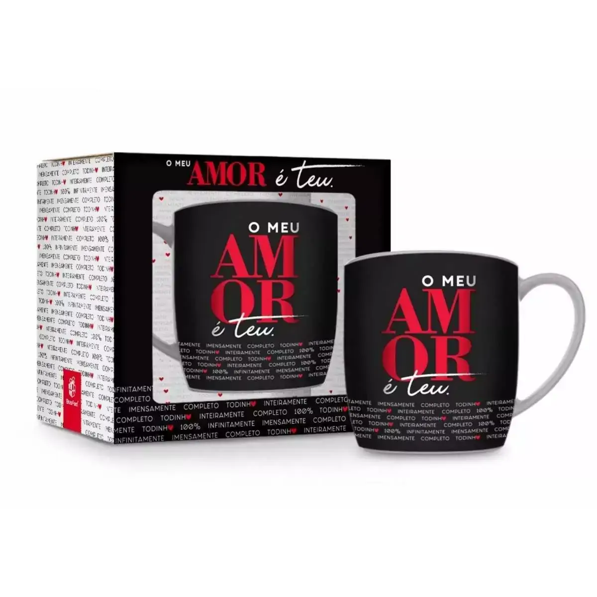 CANECA PORCELANA URBAN O MEU AMOR E TEU BRASFOOT