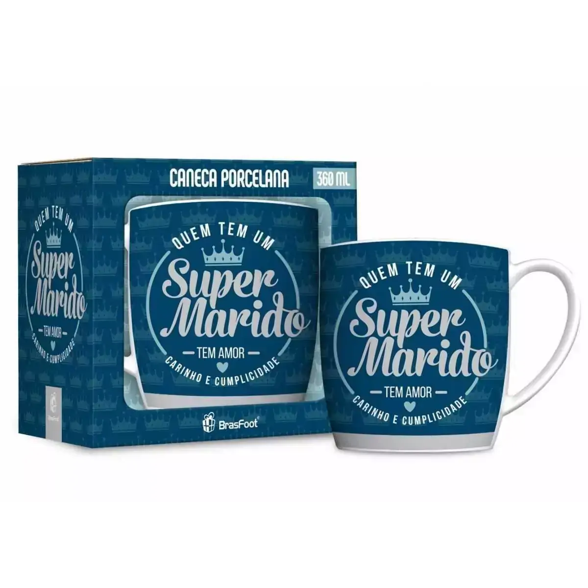 CANECA PORCELANA URBAN MARIDO BRASFOOT