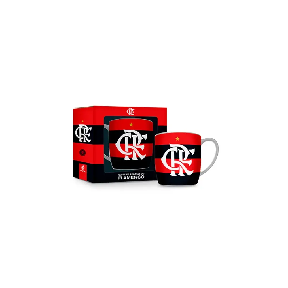 Caneca Porcelana Urban 360ml Flamengo 4