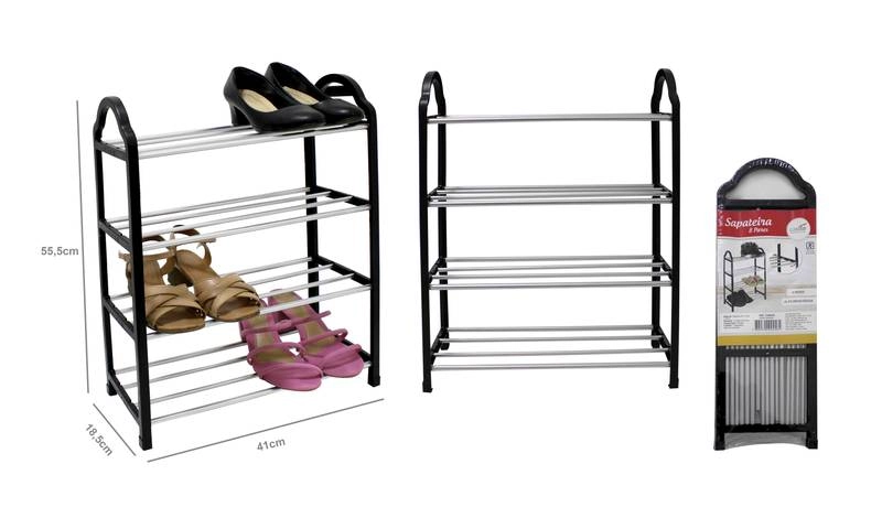 Sapateira Plast 8 Pares