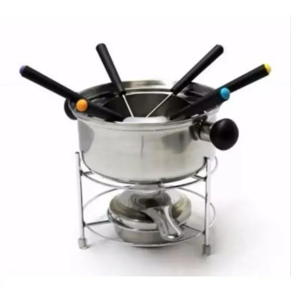 Cj.fondue Casita 410ml Inox 10pcs