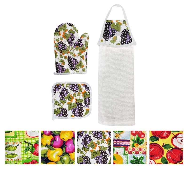 Kit Luva De Forno