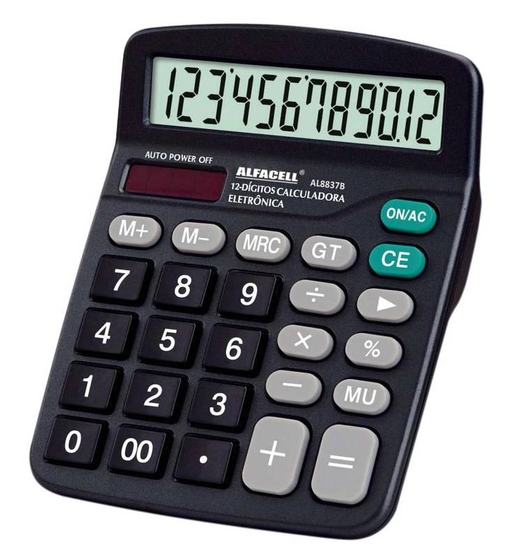 Calculadora 12dig Mesa Al8837b Imporiente