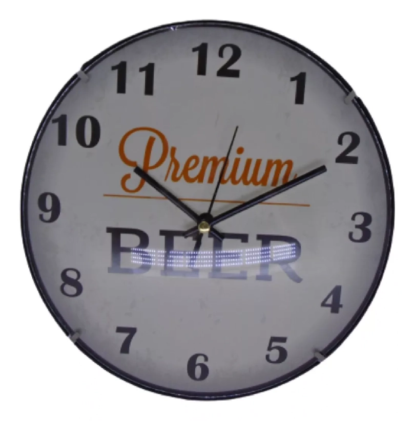 Relogio Parede 20x20cm Ygd9199 Imporiente