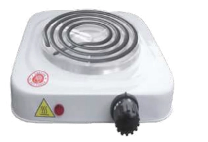 Fogao Eletrico Portatil Com 1 Boca, Potencia: 1000w 220v 60hz; 21,5x21,5x3cm