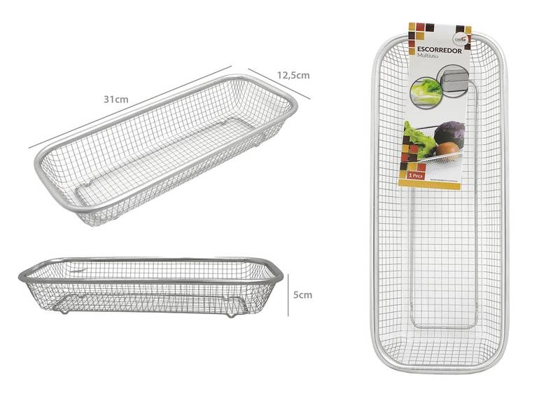 Escorredor Inox 31x12,5x5cm Ca12446 Imporiente