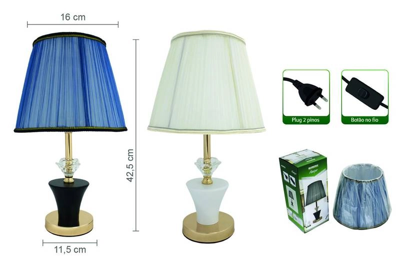 Abajur Bivolt 40w Al55048 Imporiente