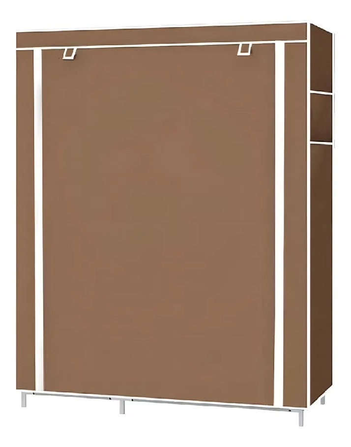 Guarda Roupa Desmontavel Portatil Ferro Tnt 105x45x165cm Ca08285 Imporiente