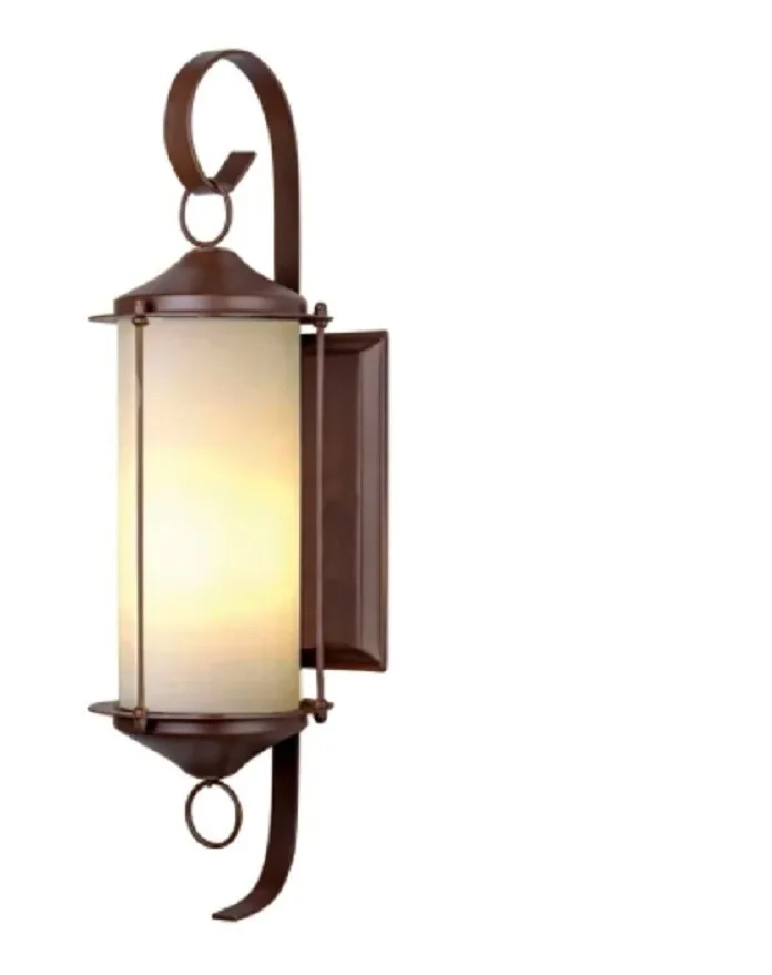 Arandela Munich 240 Marrom Vintage Ideal Iluminação