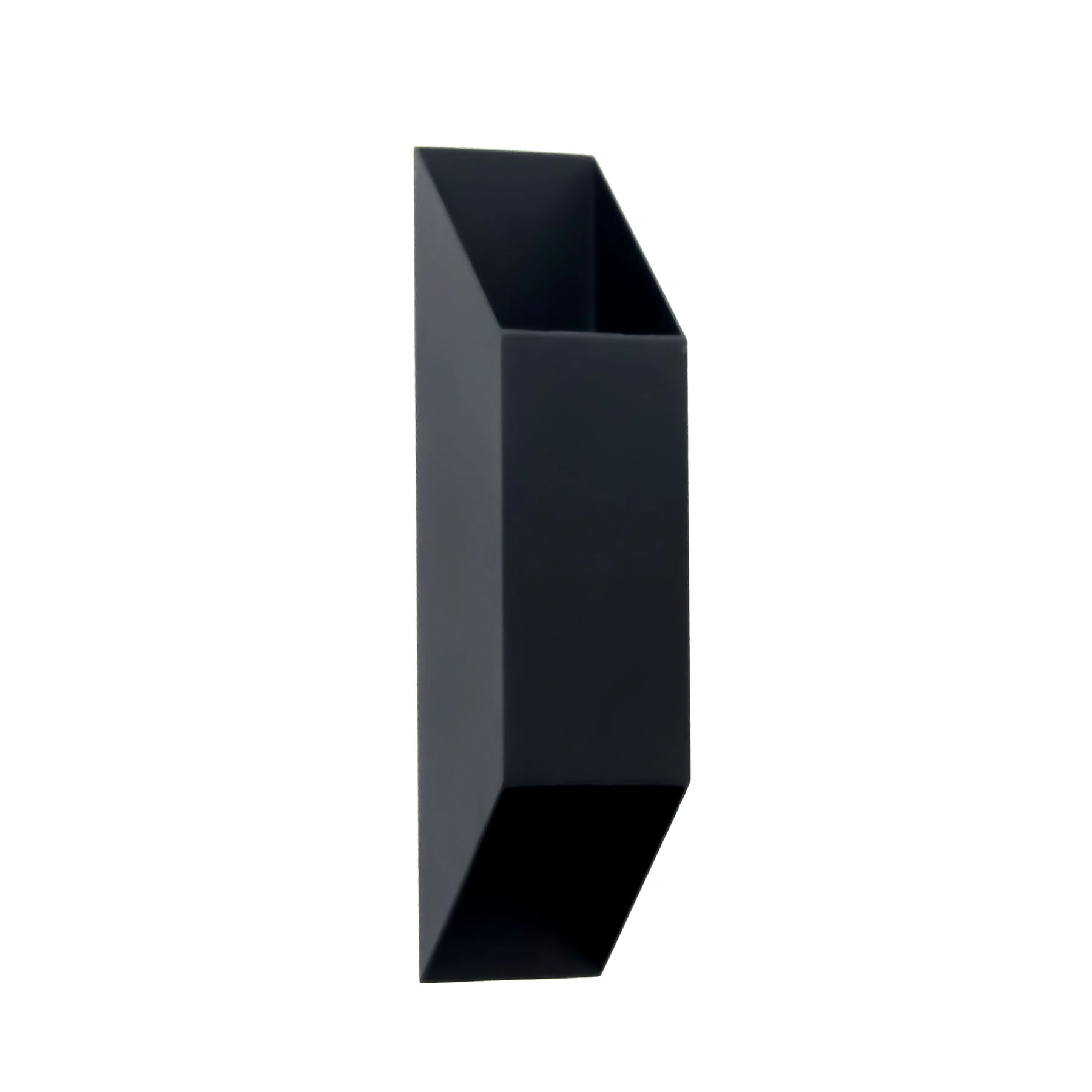 Arandela de Parede Externa IP44 Ideal Iluminação Preto Bivolt