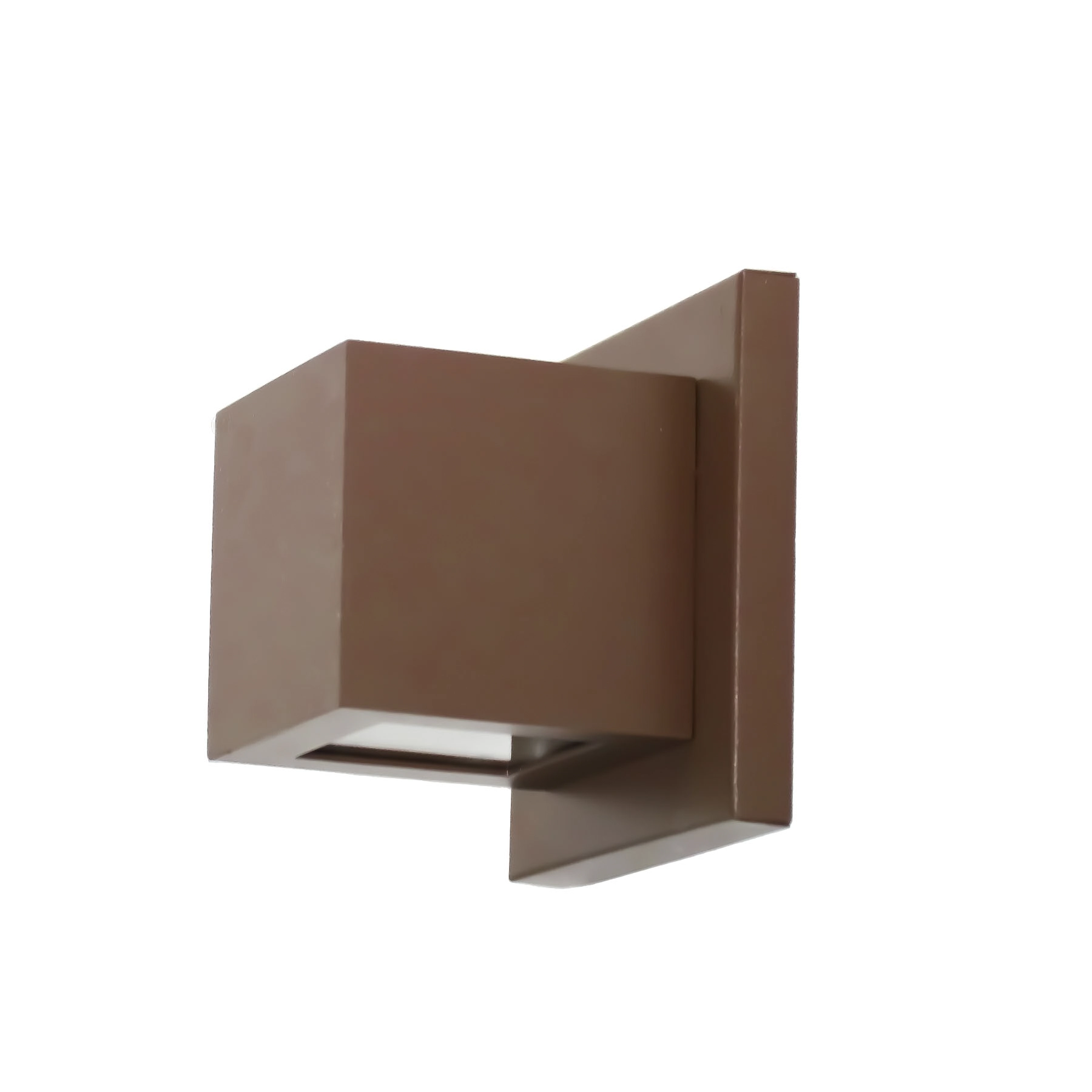 Arandela de Parede Externa IP44 Ideal Iluminação Marrom Bivolt