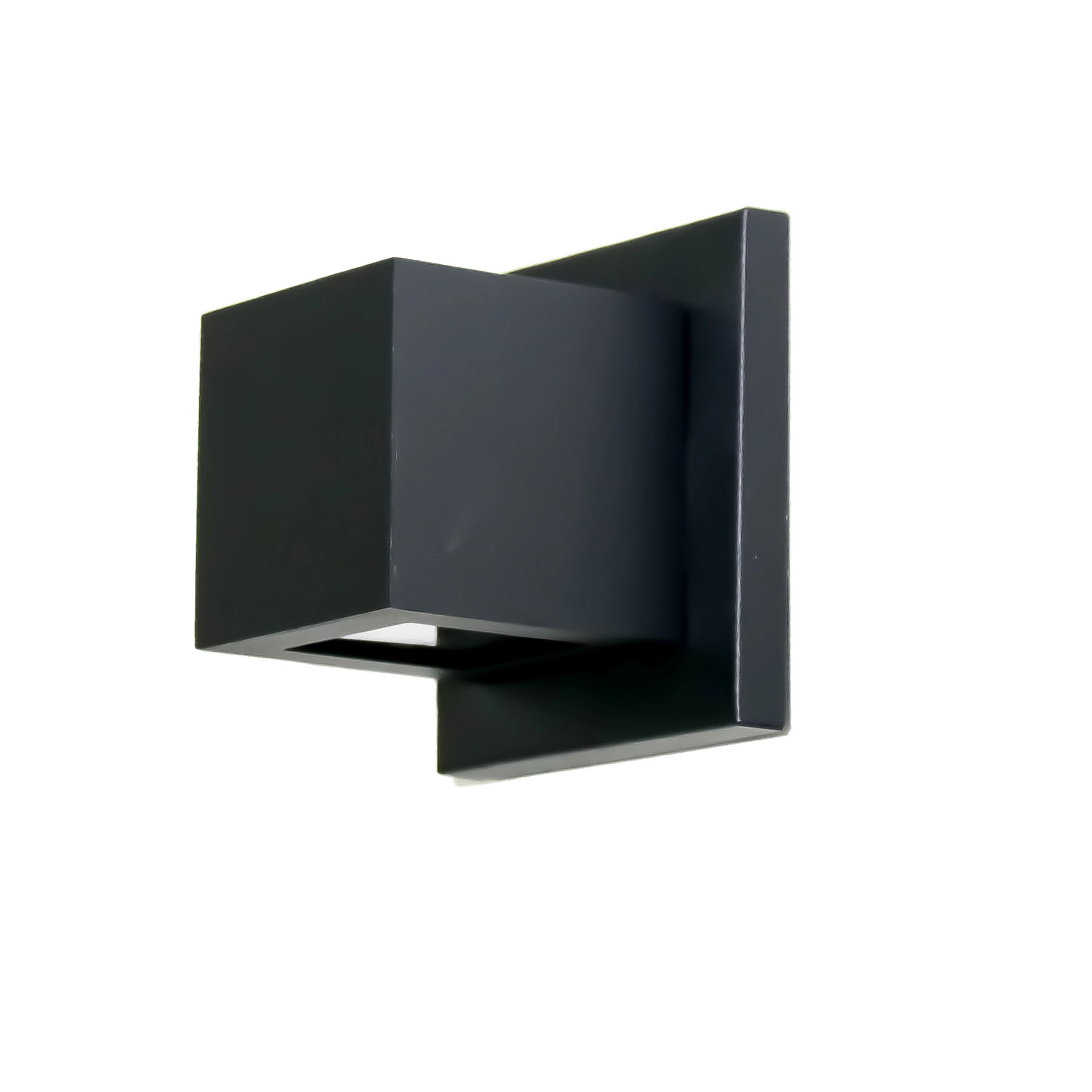 Arandela de Parede Externa IP44 Ideal Iluminação Preto Bivolt