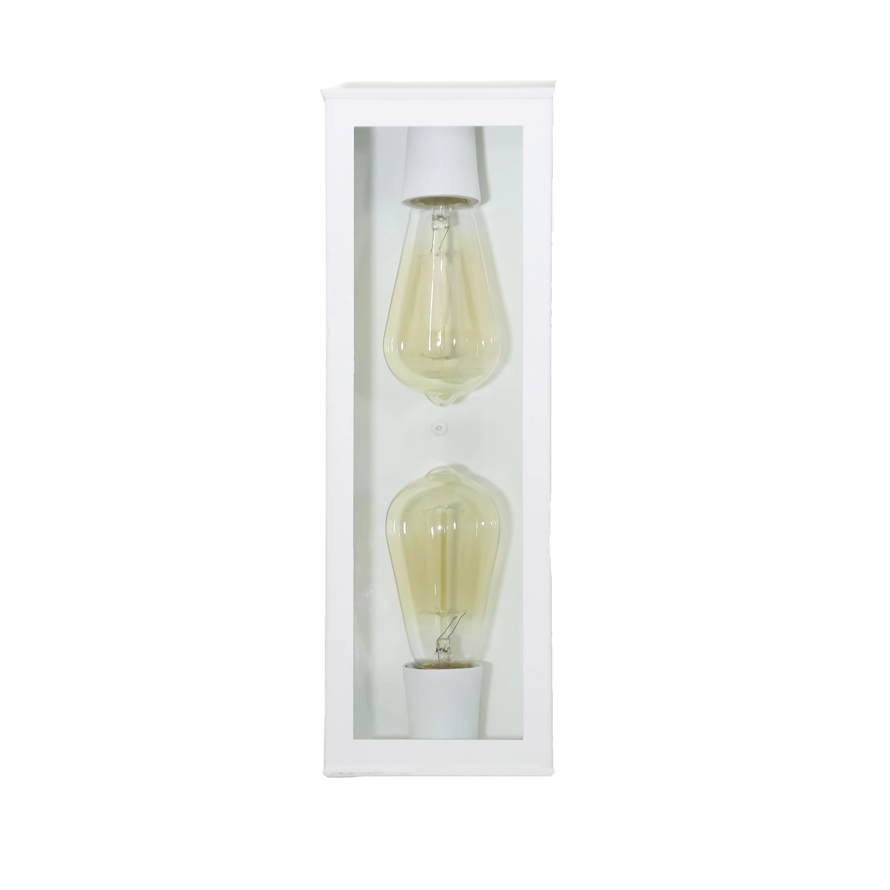 Arandela Branca Microtexturizada Alumínio IP44 262 Vintage Ideal Iluminação