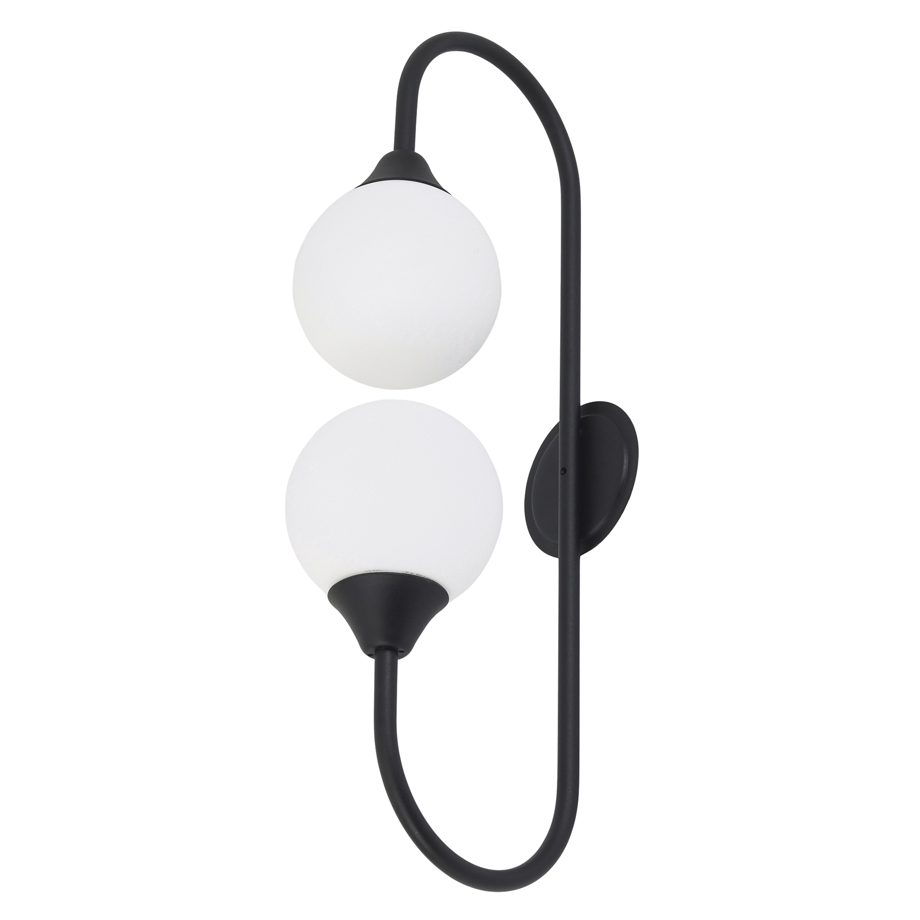 Arandela de Parede Externa IP44 A-102 Ideal Iluminação Preta Bivolt