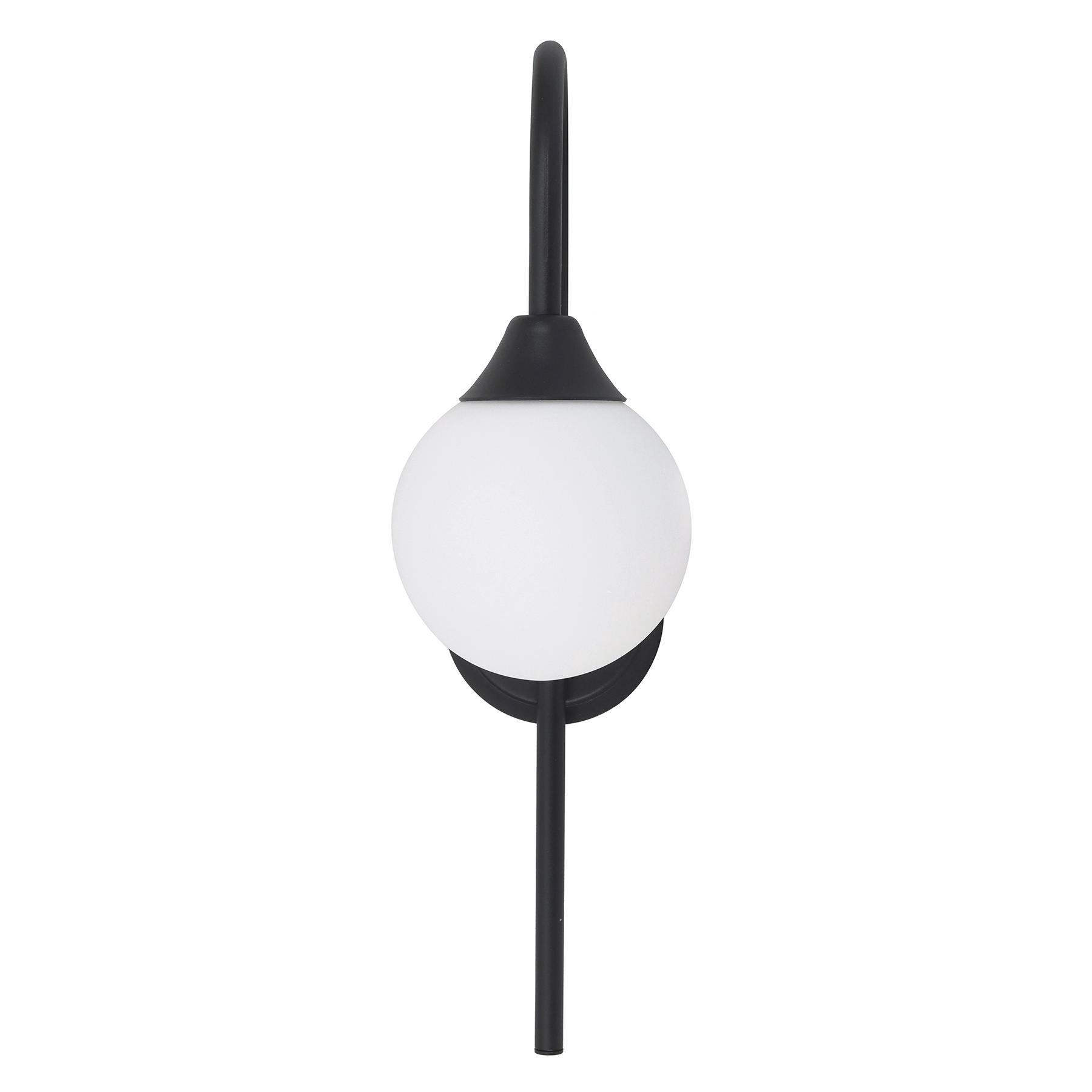Arandela de Parede Externa IP44 A-101 Ideal Iluminação Preta Bivolt
