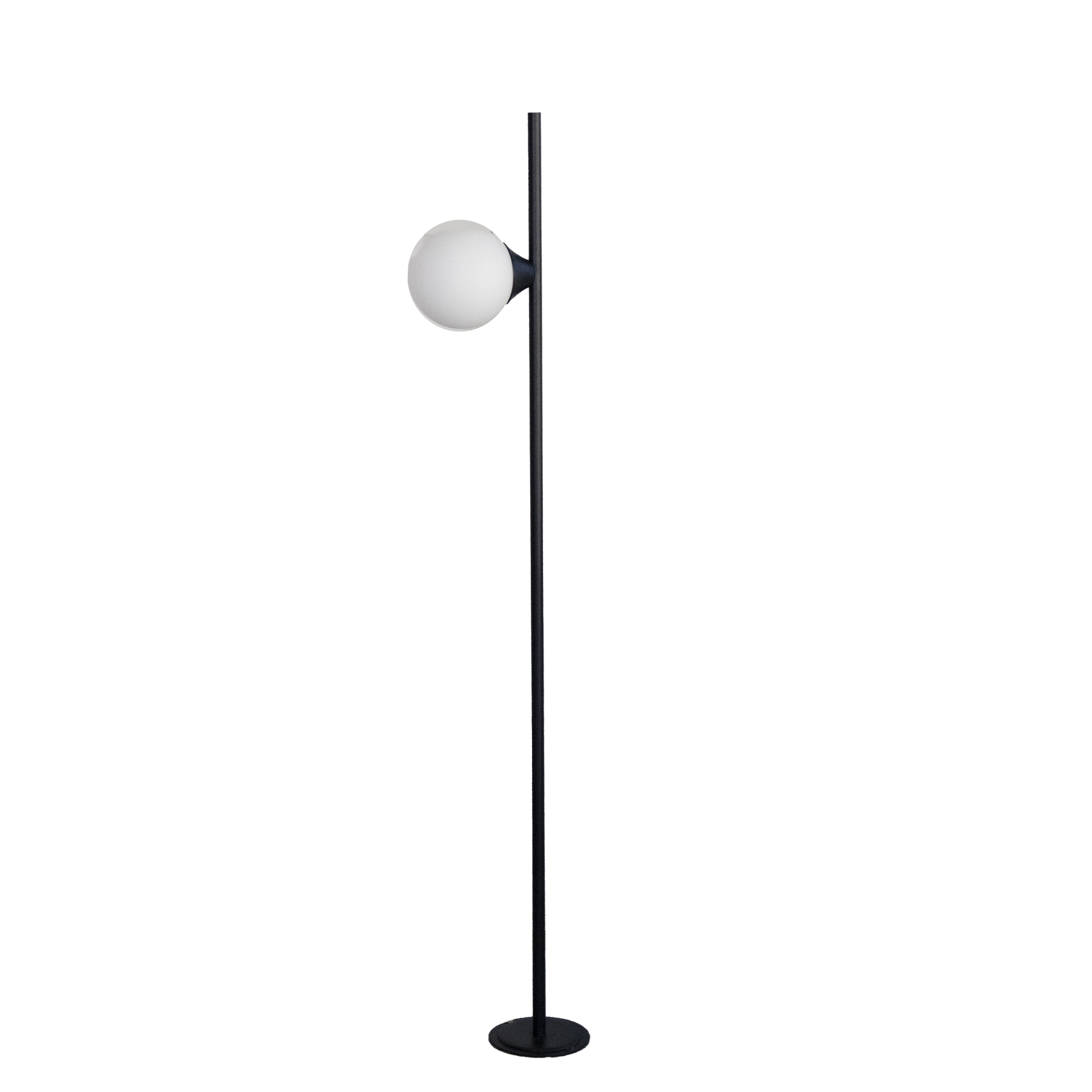 Espeto Balizador 1 Lâmpada Preto Alumínio Clean Lines 90cm Ideal Iluminação