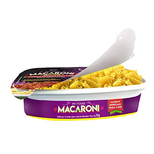 Massas Especiais Macaroni Ipet Para Cães Fusilli 25g