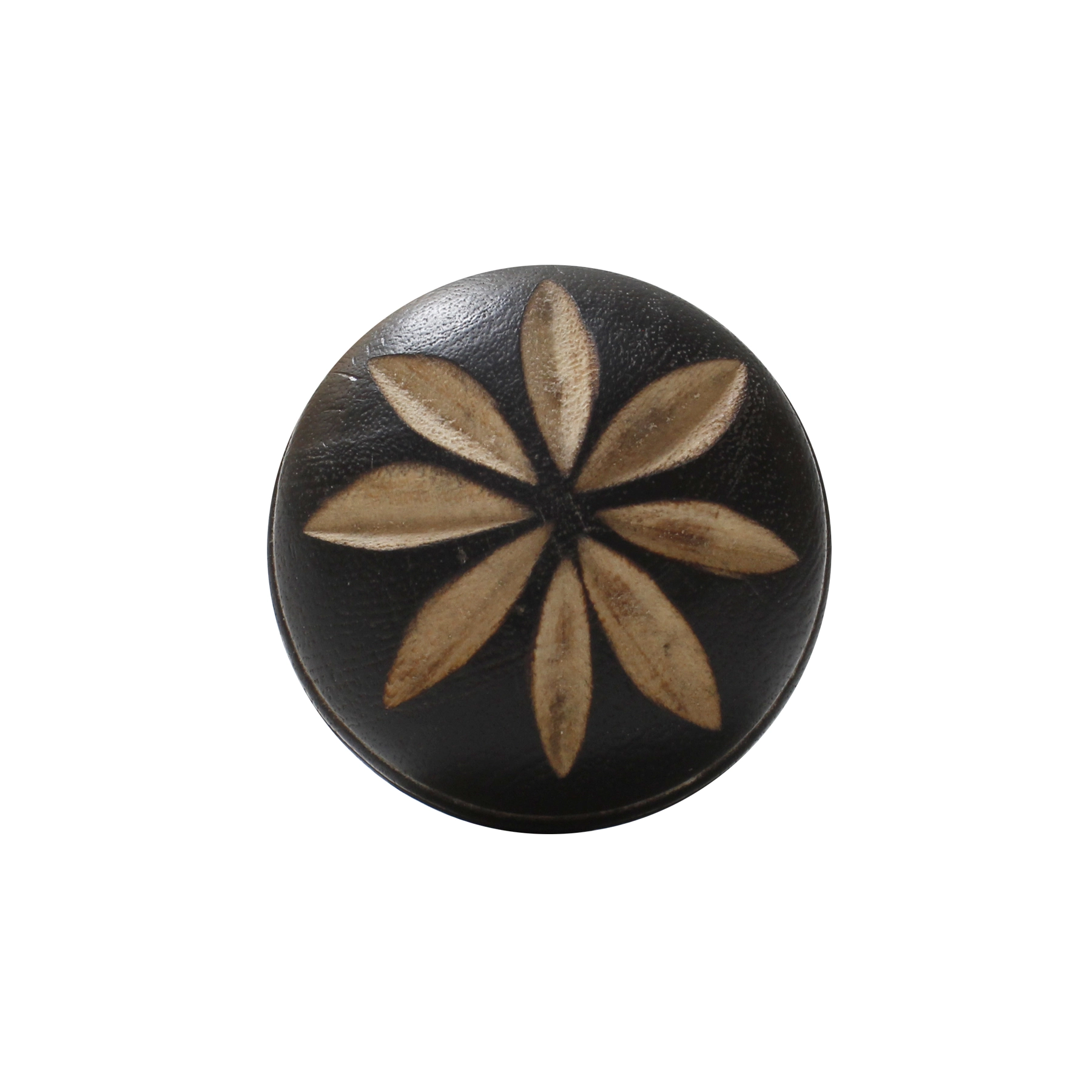 Puxador para Móveis Sobrepor Madeira 30mm Natural 1 peça