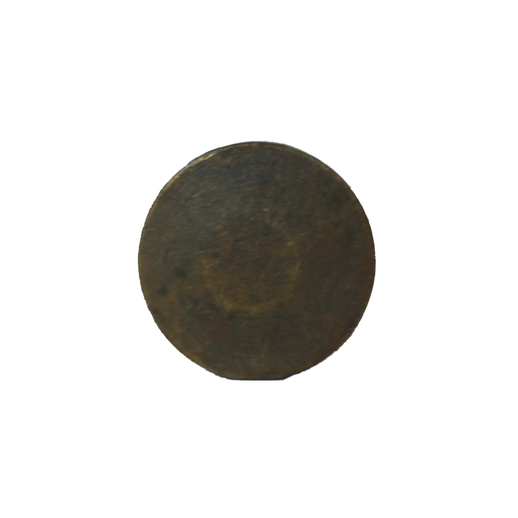 Puxador para Móveis Sobrepor Ferro Fundido 30mm Natural 1 peça