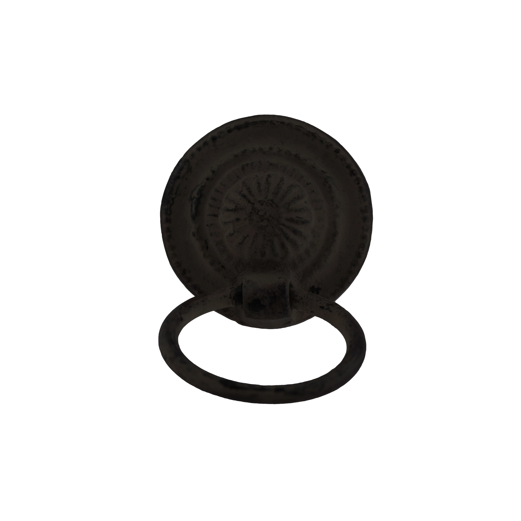 Puxador para Móveis Sobrepor Ferro Fundido 40mm Pintado 1 peça