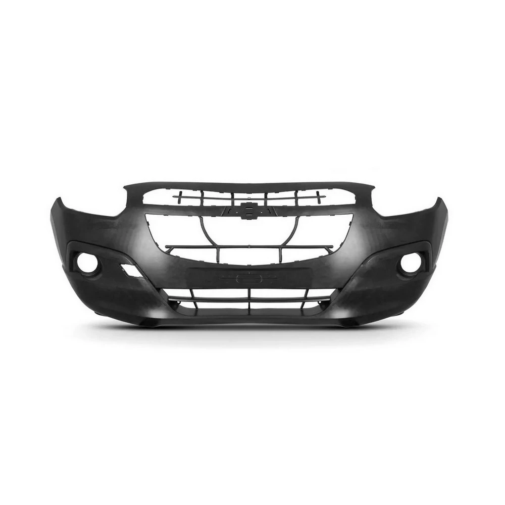 Para-choque Dianteiro CHEVROLET - GM SPIN Preto Liso com Furo - FABRICIO PCH168CF