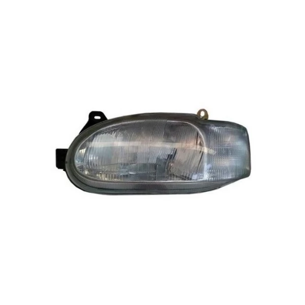 Farol Principal FORD ESCORT/ESCORT SW Lado Esquerdo Carcaça Preta - FABRICIO F035