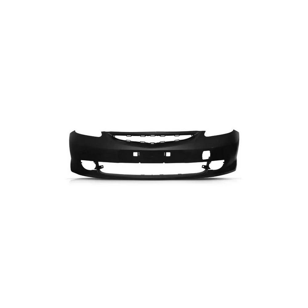 Para-choque Dianteiro HONDA FIT Preto Liso com Furo sem Grade - FABRICIO 0001CP