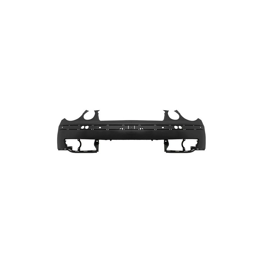 Para-choque Dianteiro VOLKSWAGEN POLO Preto com Furo - FABRICIO 0010CP