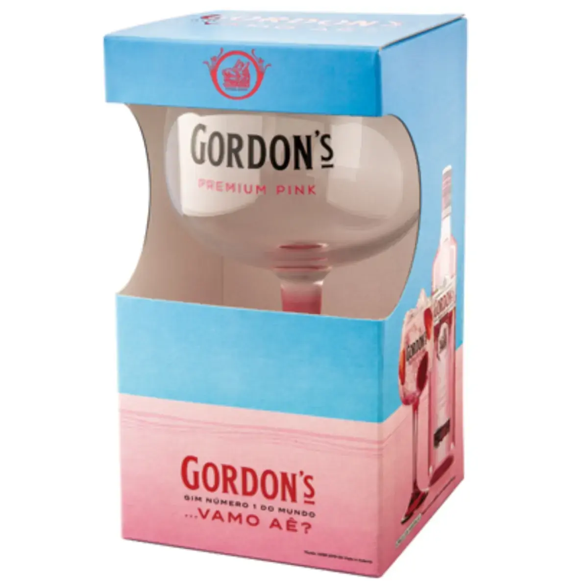 Taça Gin Gordon's Gordon Pink Vidro 600ml Original