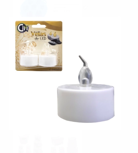 Vela Plast Led C/2pc