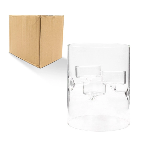 Porta Vela Vidro 15x12cm Ns307707 Cim