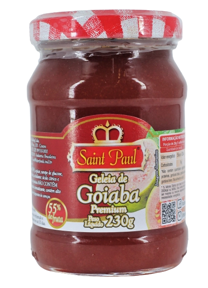 Geleia De Goiaba Saint Paul Vidro 12x230 G