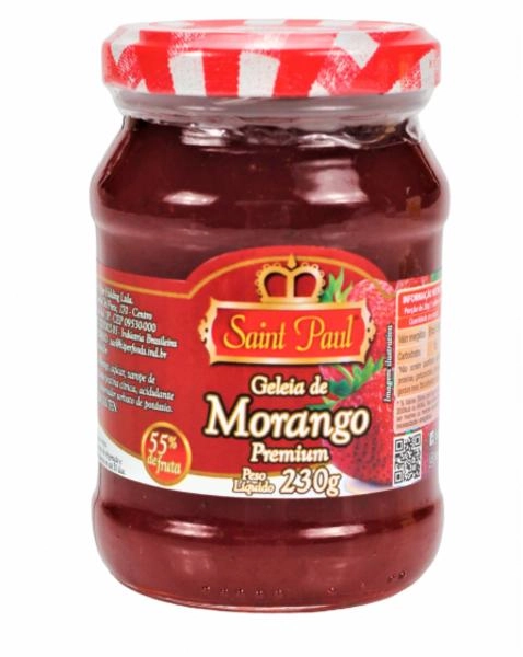 Geleia Saint Paul 230gr Morango