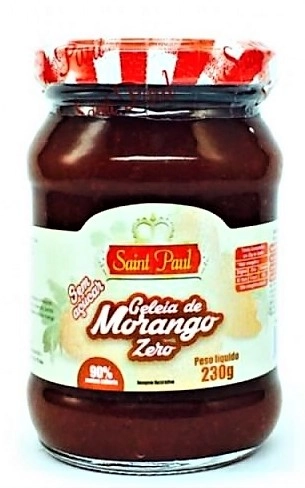 Geleia Saint Paul 230g Morango Zero
