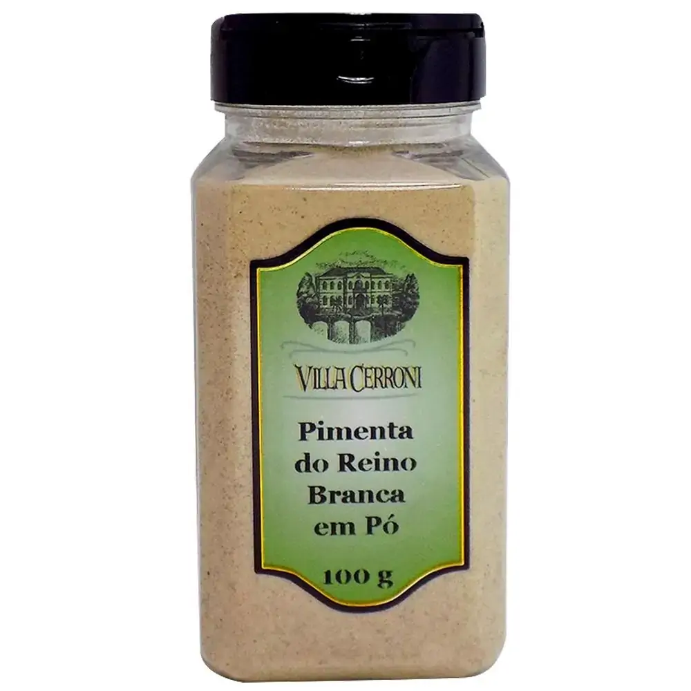 Pimenta do Reino Branca em Pó - Villa Cerroni - 100 g