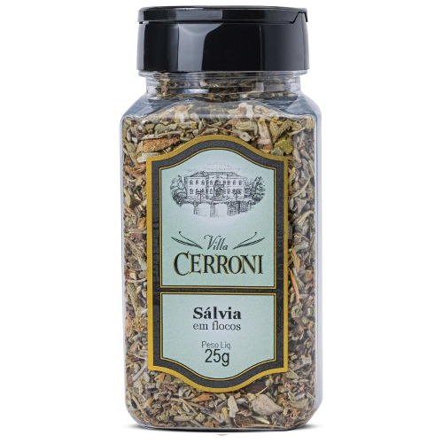 Sálvia em Flocos - Villa Cerroni - 25 g