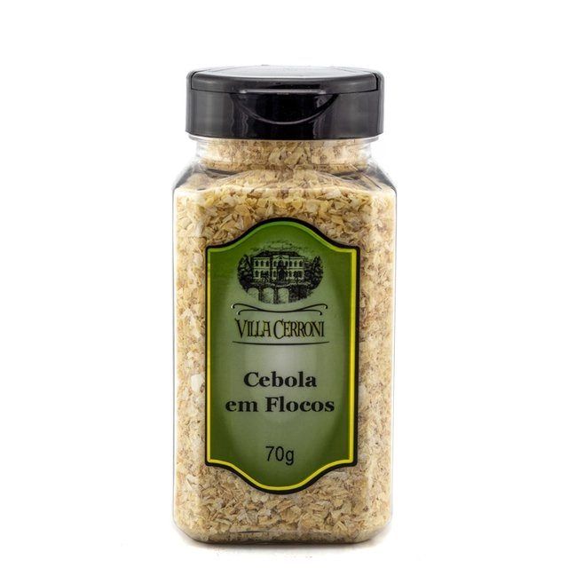 Cebola em Flocos - Villa Cerroni - 70 g