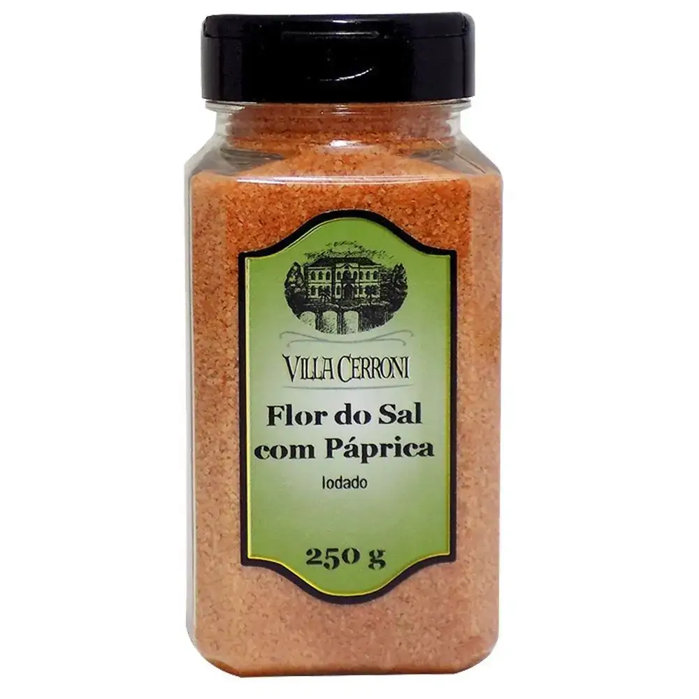 Flor Sal Paprica 350g Villa Cerroni