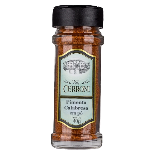 Pimenta Calabresa Po Villa Cerroni Vd 40g