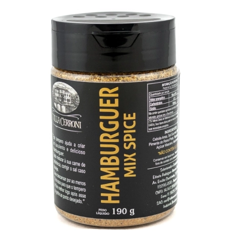 Hamburger Mix Spice  - Villa Cerroni - 190 gr.
